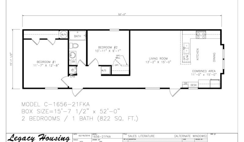 Legacy Classic C-1656-21FKA full