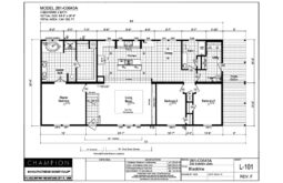 Champion Cypress Manor C0643A floorplan