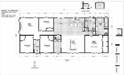 Champion Pine Manor PM0764D Floorplan