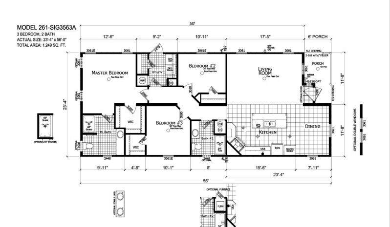 Champion Signature SIG3563A Floorplan