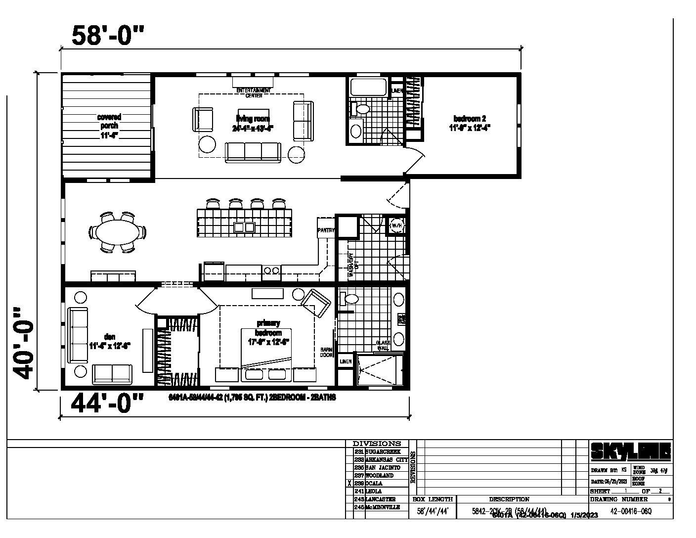 Skyline Silver Springs Elite 6401