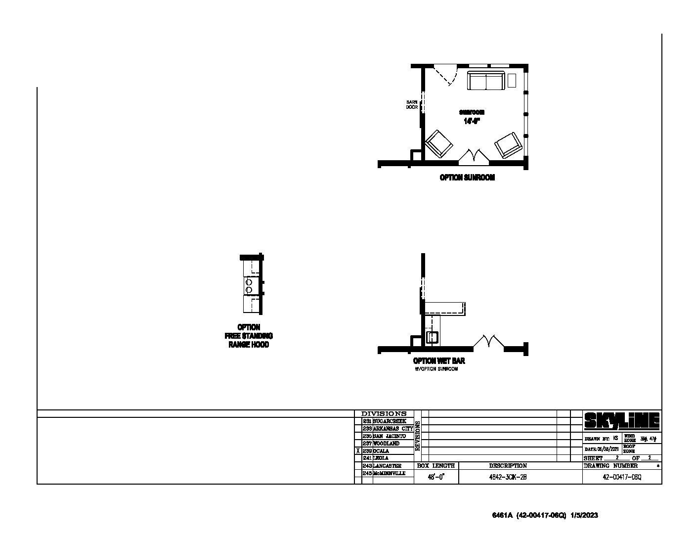 Skyline Silver Springs Elite 6461